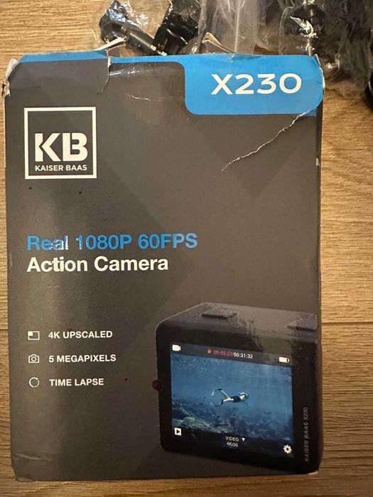 Продам екшн камеру KAISER BAAS Real 1080P 60FPS