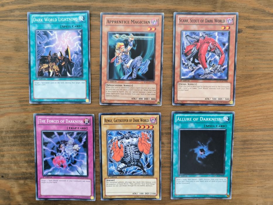Cartas Konami Yu Gi Oh 1a edição