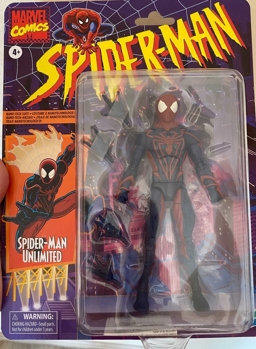 Spider-Man Unlimited Hasbro.Marvel Legends.Людина-Павук Фігурка.Человек-Паук Фигурка.Venom.Веном.