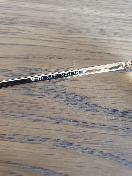 Ray-Ban RB3648 The Marshal okulary przeciwsłoneczne Oryginał