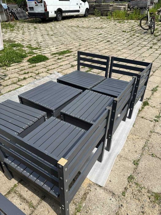 Krzesło ogrodowe, poduszka VidaXL