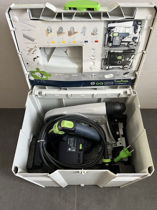Пила дискова заглибна Festool TS 75 EBQ  1600 Вт