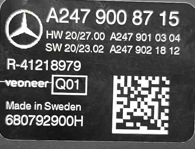 Módulo Câmara A2479008715 - MERCEDES-BENZ GLE