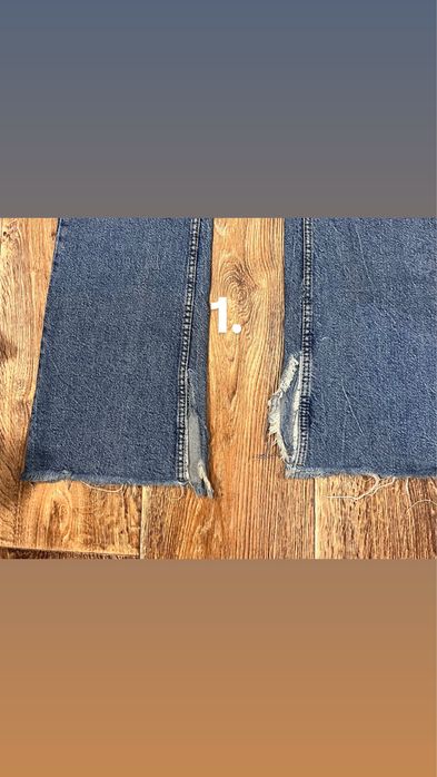 Джинси на розмір 36 ,широкі та Mom