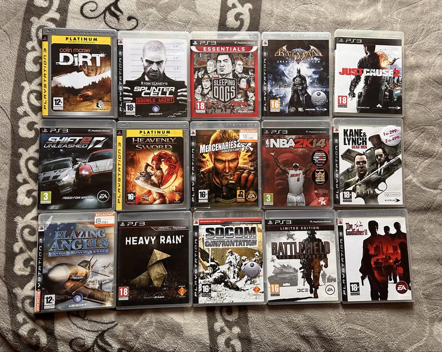Ігри для PlayStation 3 (PS3) – великий вибір