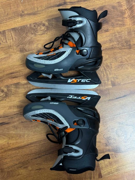 Łyżwy hokejowe regulowane hokejówki Thinsulate V3Tec 32 33 do 34 35