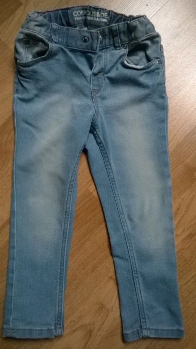 spodnie jasny jeans H&M, 1,5-2 lata