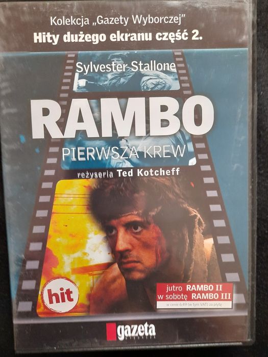 Rambo pierwsza krew płyta dvd