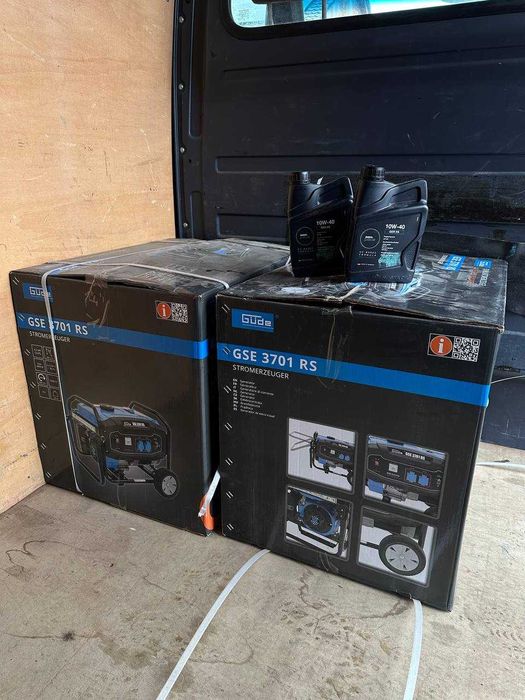 Бензиновий генератор Güde GSE 3701 RS 2.8 кВт німецький