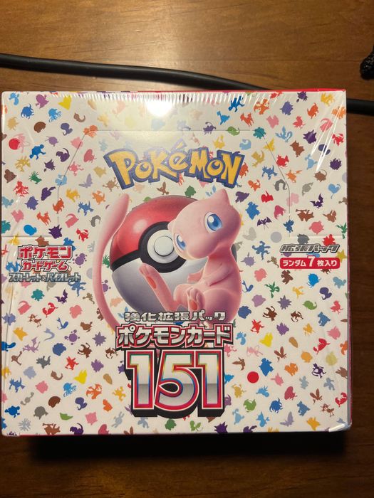 Booster Box Pokémon 151