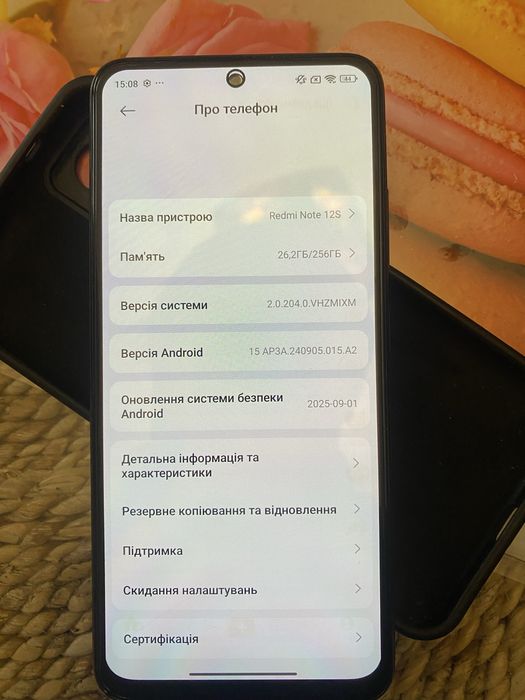 Xiaomi redmi note 12 s 256 gb