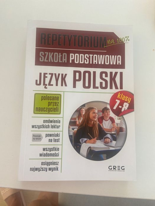 Sprzedam repetytorium  język polski