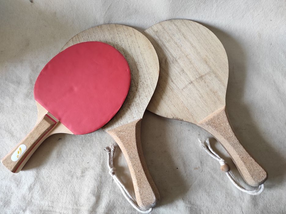 Paletki rakietki drewniane rakietki do tenisa plażowego i do stołowego