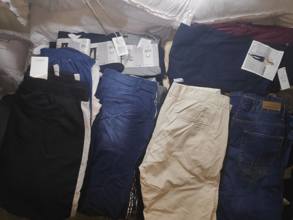 Сток опт джинсы лосины леггинсы спортивные брюки мужское женское