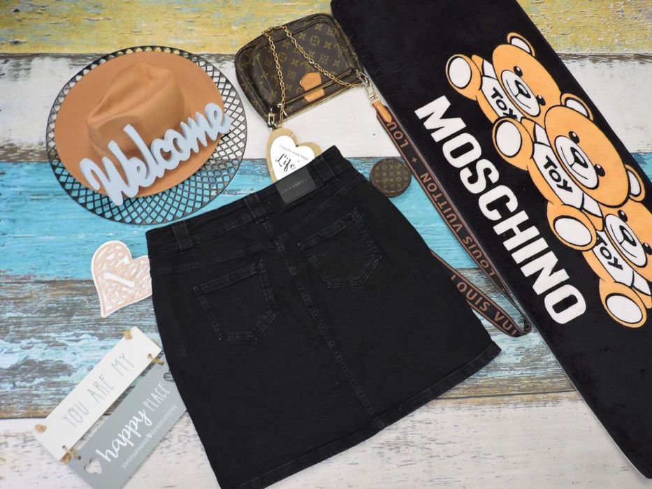 Co Couture Spódniczka jeans przeszycia XL