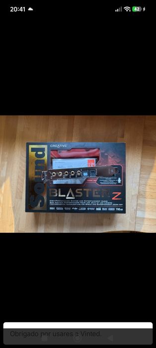 Placa de som Creative Soundblaster Z