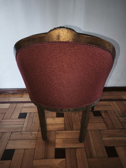 Cadeira de Braços / Poltrona Clássica Vintage Estilo Francês