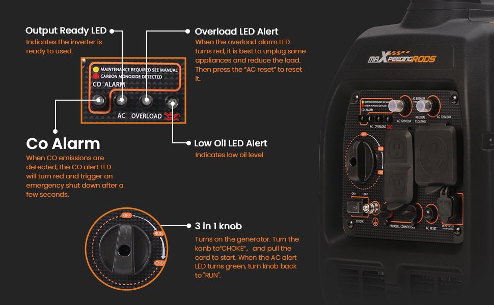 Інверторний генератор MXR3500