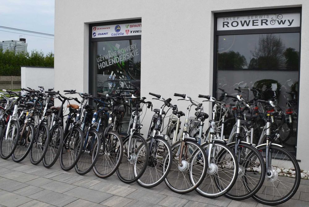 Rower elektryczny ze wspomaganiem * Gazelle Sparta Flyer Batavus Scott