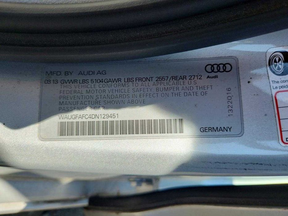 Audi A6 Premium Plus 2013