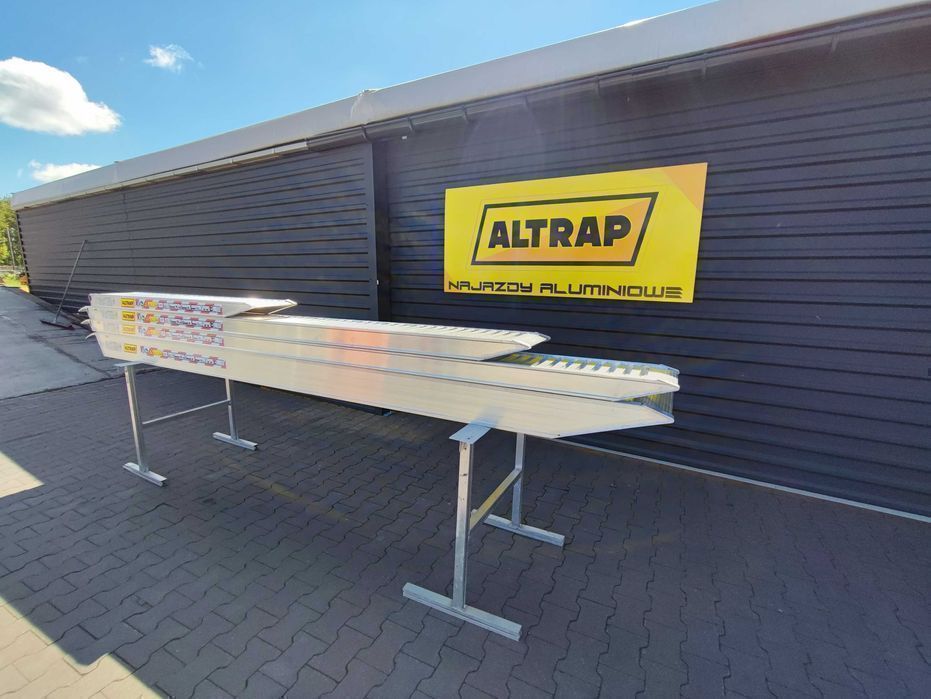 ALTRAP Najazdy aluminiowe 3m 14T komplet Certyfikat