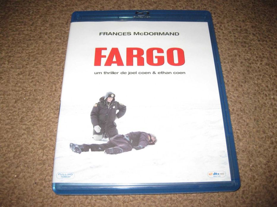 Blu-Ray "Fargo" de Joel e Ethan Coen/Raro!