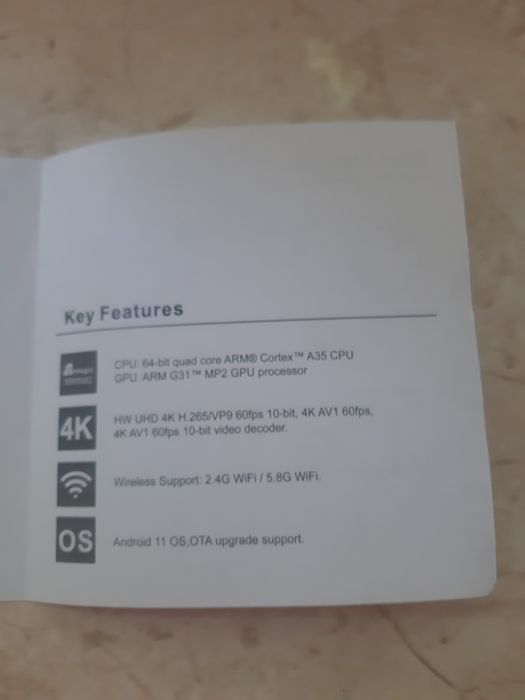 Приставка Андроид ТV BOX мини