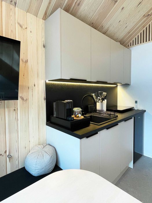 Nowe domki Sława do wynajęcia nad jeziorem Bay Zatoka Radzyń