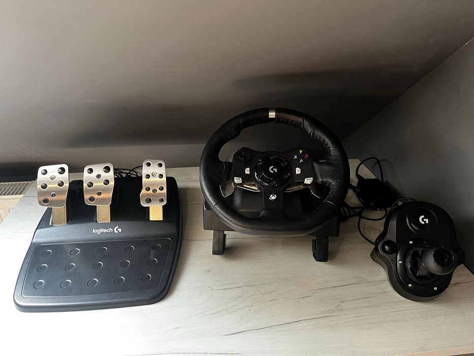 Kierownica Logitech G920+ Shifter+ Pedały