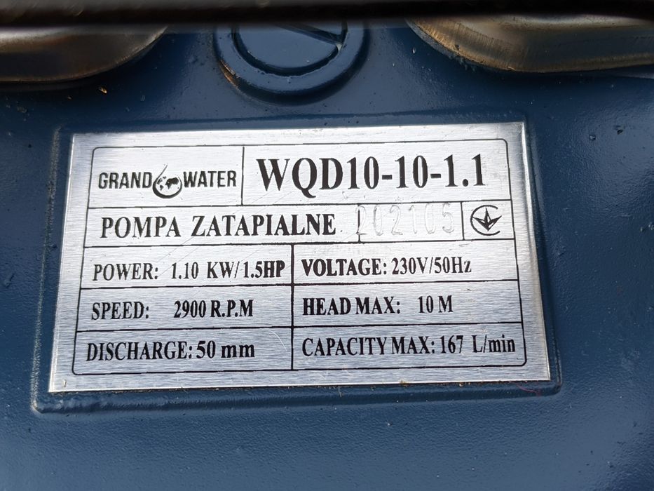 Насос GW 1.1 kwt фекальный дренажный для канализации