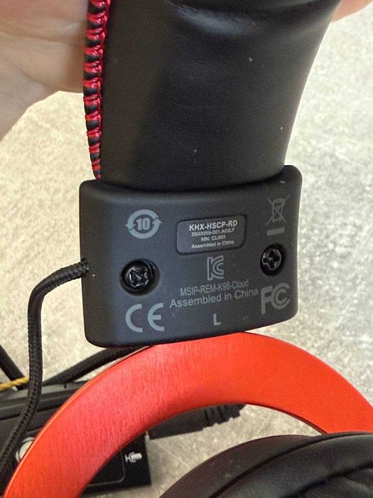 Гарнітура дротова ігрова HyperX Cloud 2 Black-Red