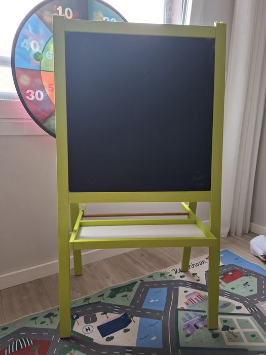 Quadro de giz e caneta