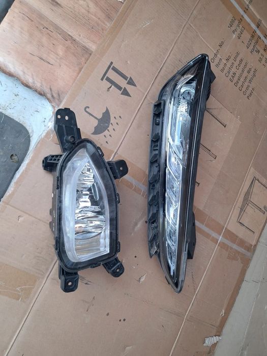 Lampa prawa DRL led + halogen prawy Hyundai Kona halogen