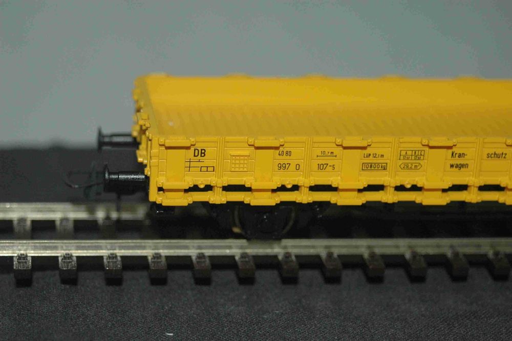 Vagão gôndola amarelo ROCO HO