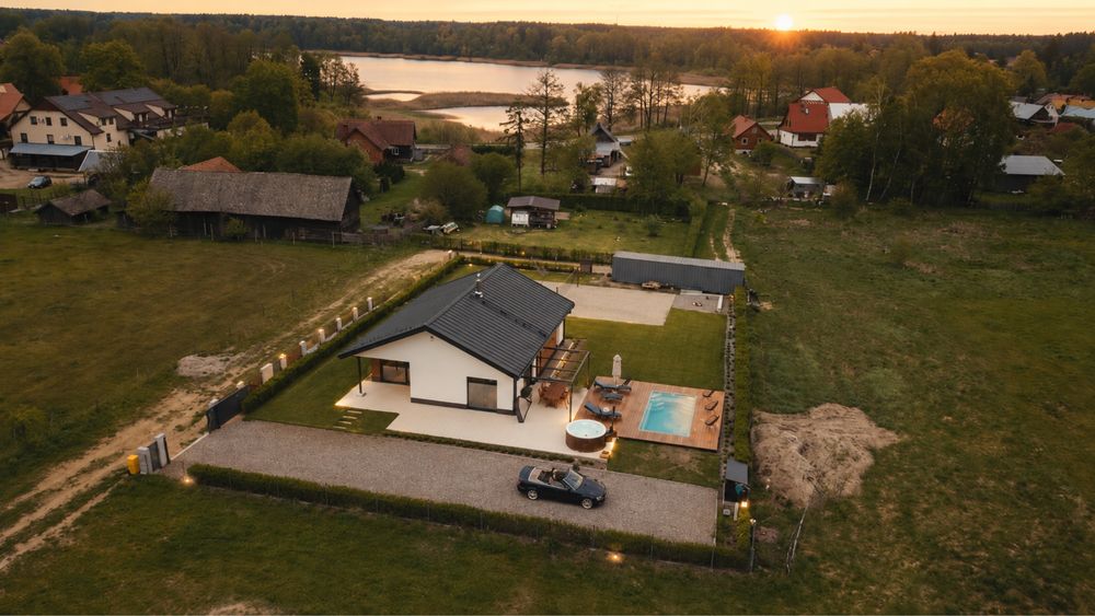 dom domek na mazurach wynajem luksusowe wczasy