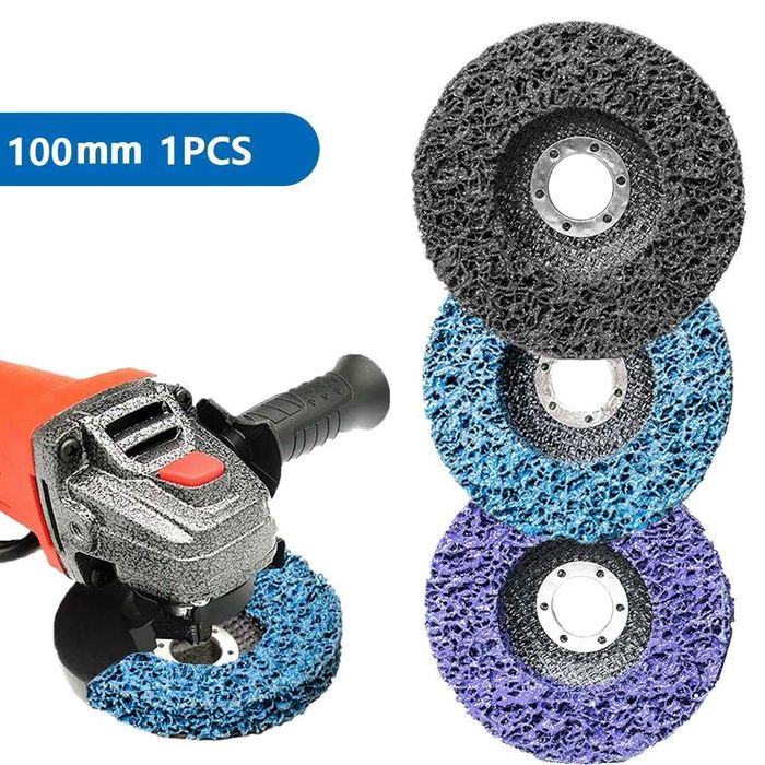 Disco de moagem de madeiral preto 100mm de diâmetro