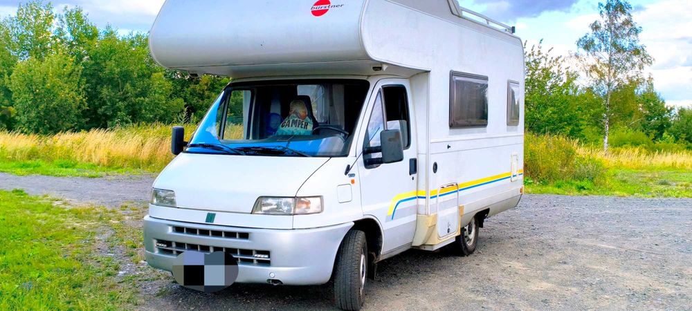 kamper FIAT DUCATO II 1999r gotowy do drogi, nowe opony, tapicerka