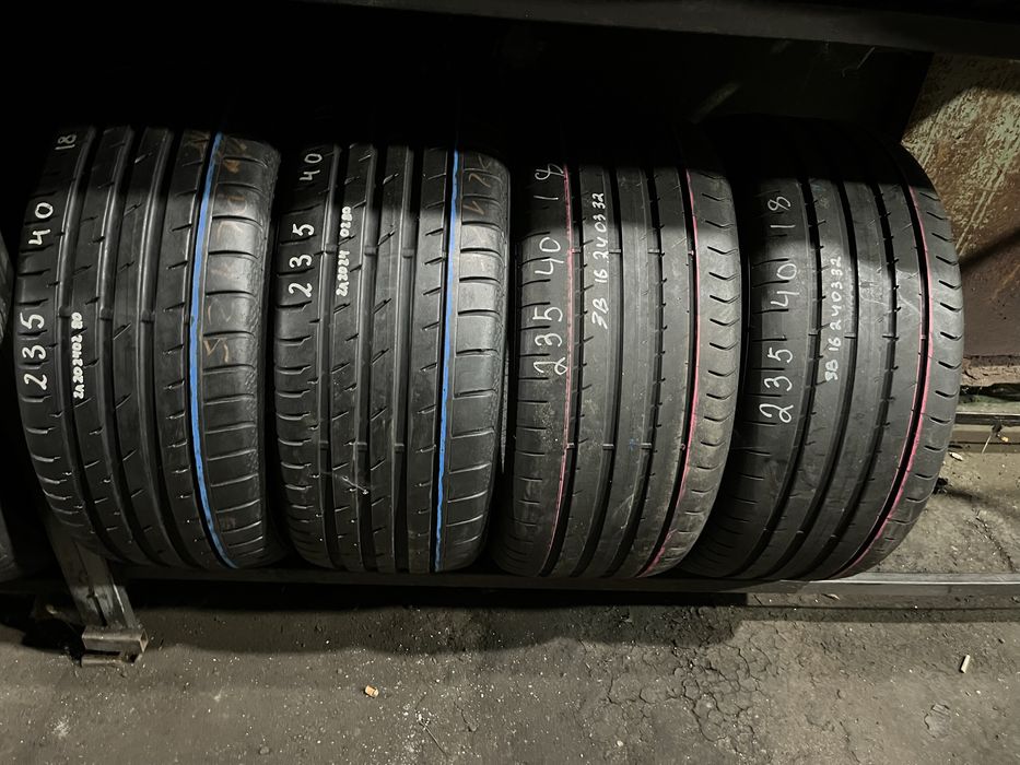 Продам гуму шини 235 40 18 шиномонтаж