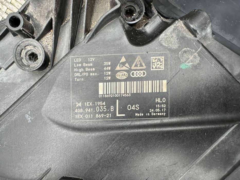 Lampy Audi rs7 full led matrix