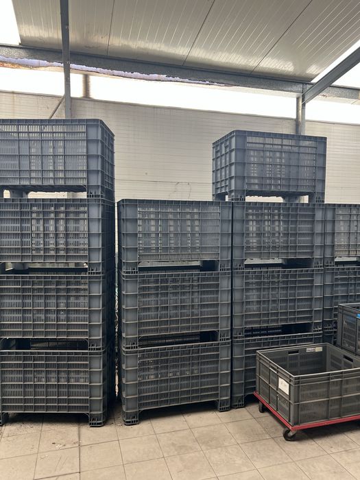 Vendo contentores-palete Domplex 250L (1000x600x650mm) c/Novos