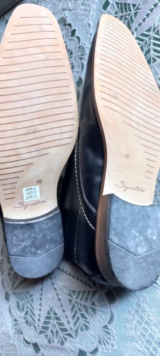 Sapatos em pele Signatura