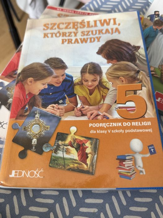 Ksiazki do religii klasa V i III