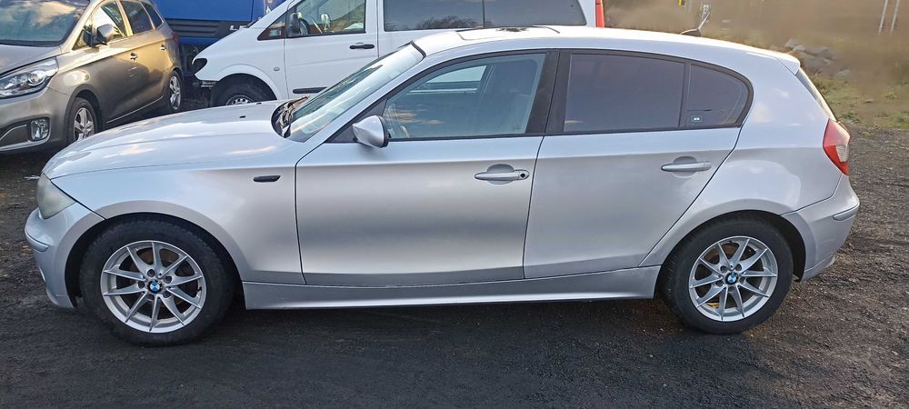 ćwiartka tył tylna błotnik bmw 1 e87 lift lak354/7 titansilber metalic
