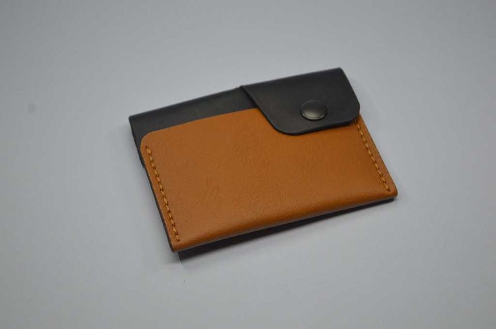 Portfel/Card Holder ze skóry naturalnej