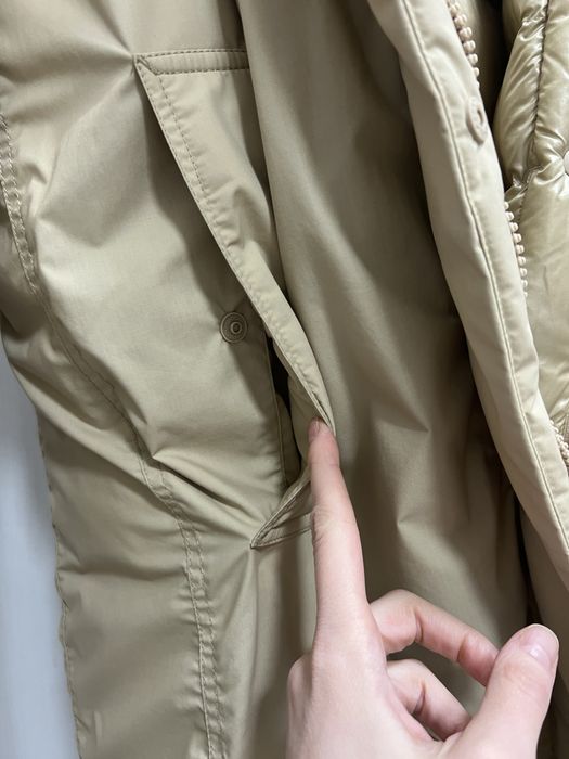 Пуховик парка uniqlo, poзмір S (буде на М)