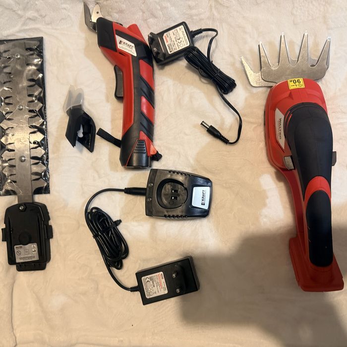 Zestaw nożyc   ogrodowych  Kraft oraz Walter. Nowy