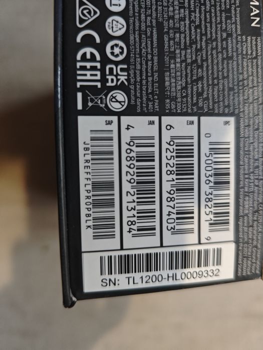 Навушники TWS JBL Reflect Flow Pro Black (JBLREFFLPROPBLK)