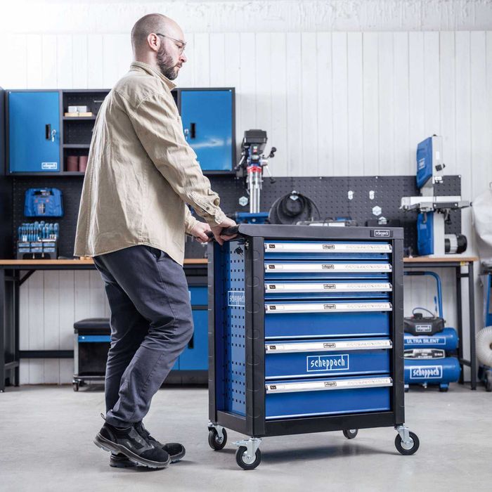 Візок інструментальний Scheppach TW 1150 ящик для інструментів