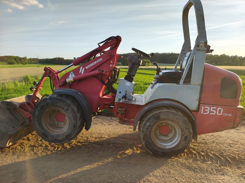 Weidemann 1350 cx45 rok 2007 stan bdb sprowadzony miniładowarka