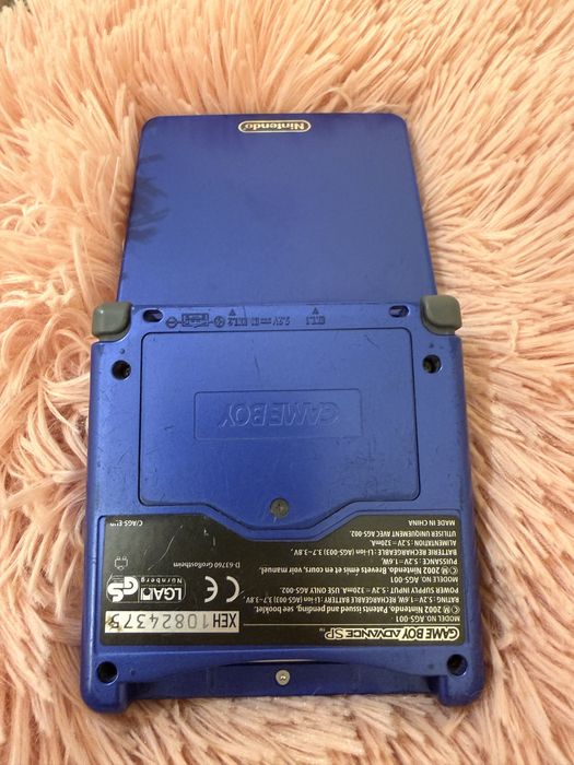 Game Boy Advance SP – Sem carregador